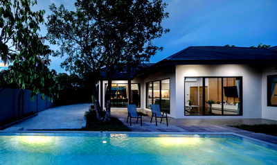 เช่าบ้านเดี่ยว ถนนห้วยใหญ่ : วิลล่าหรู 3 ห้องนอน พร้อมสระว่ายน้ำ ให้เช่า – ห้วยใหญ่