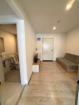 code : E55 ให้เช่าคอนโด เสนาคิทท์ เอ็มอาร์ที–บางแค เฟส 2 (Sena Kith MRT Bangkae Phase 2) | ตึก B ชั้น 2 ห้องกั้นสัดส่วน เฟอร์–เครื่องใช้ไฟฟ้าครบ