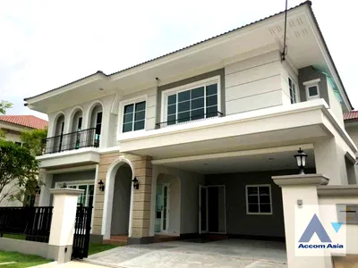 บ้านเดี่ยว วิทยาลัยดุสิตธานี : 🔼🔽 AccomA 📩  3 BR House @Casa Grand House Onnuch Wongwhaen (AA45126)