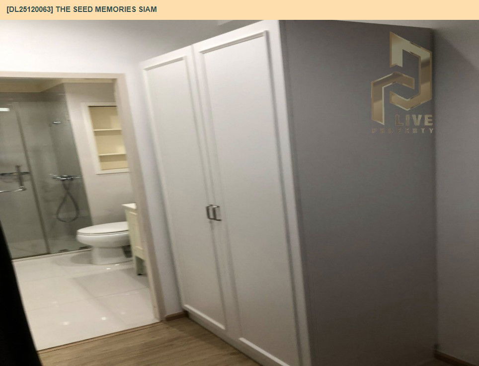 picture DL25120063 Condo for rent, The Seed Memories Siam near BTS National Stadium, ready to move in, call urgently 0638692663 LineID @162cjixi - 6/7