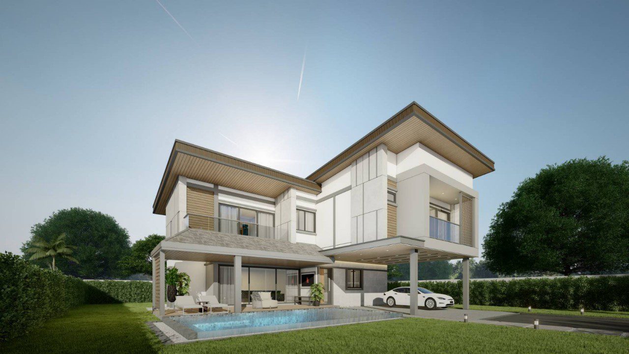 picture 3 Beds Zensiri Estate Jomtien in Pattaya for Sale - 6/8