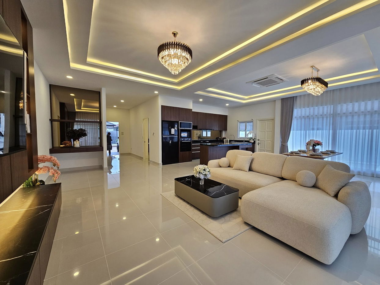 รูป ขายวิลล่าหรู 3 ห้องนอน พร้อมสระว่ายน้ำ – ห้วยใหญ่ - รูปที่ 3/18