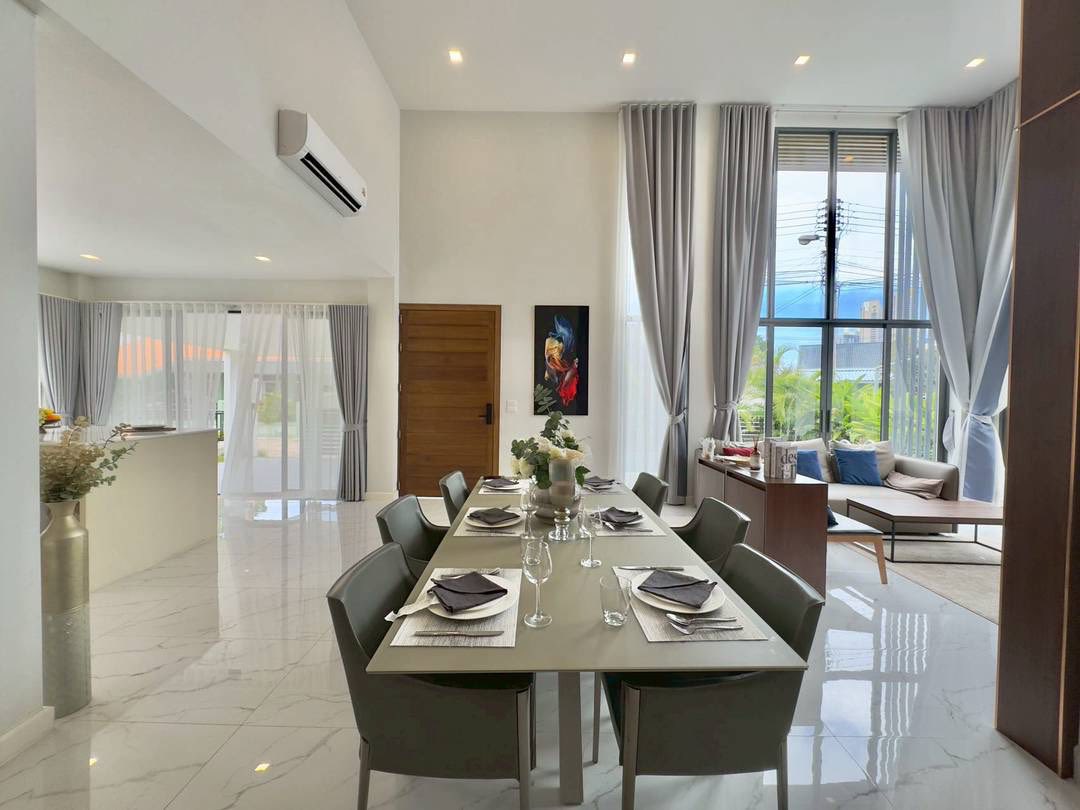 รูป วิลล่าหรู 3 ห้องนอนพร้อมสระว่ายน้ำให้เช่า – นาเกลือ พัทยา - รูปที่ 6/13