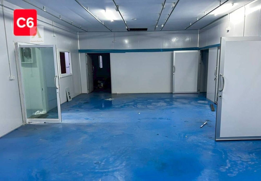 รูป ห้องคลีนรูมปทุมธานี คลีนรูมคลองหลวง AW608 ให้เช่าโรงงานผลิตอาหาร ผลิตเครื่องสำอาง มีห้องคลีนรูม พื้นที่ 400 ตร.ม. คลอง4 คลองหลวง รถเทรลเลอร์เข้าได้ - รูปที่ 1/7