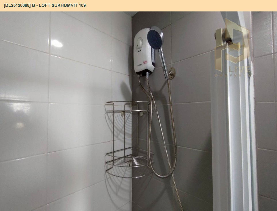 รูป DL25120068 ให้เช่าคอนโด บี ลอฟท์ สุขุมวิท 109 (B - Loft Sukhumvit 109) ใกล้ BTS แบริ่ง พร้อมเข้าอยู่ โทรด่วน 0614453194 LineID @162cjixi - รูปที่ 8/13