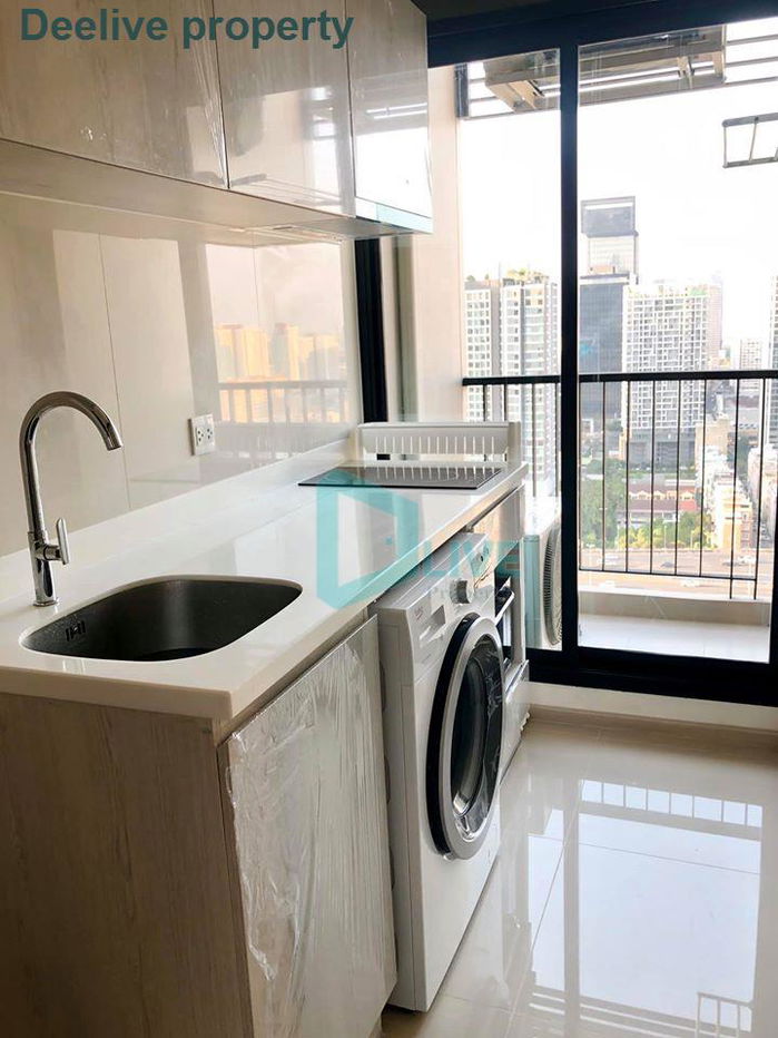picture DL002333 Condo for rent, Life Asoke - Rama 9 near MRT พระราม 9, ready to move in, call urgently 0638692663 LineID @897iyzll - 5/8