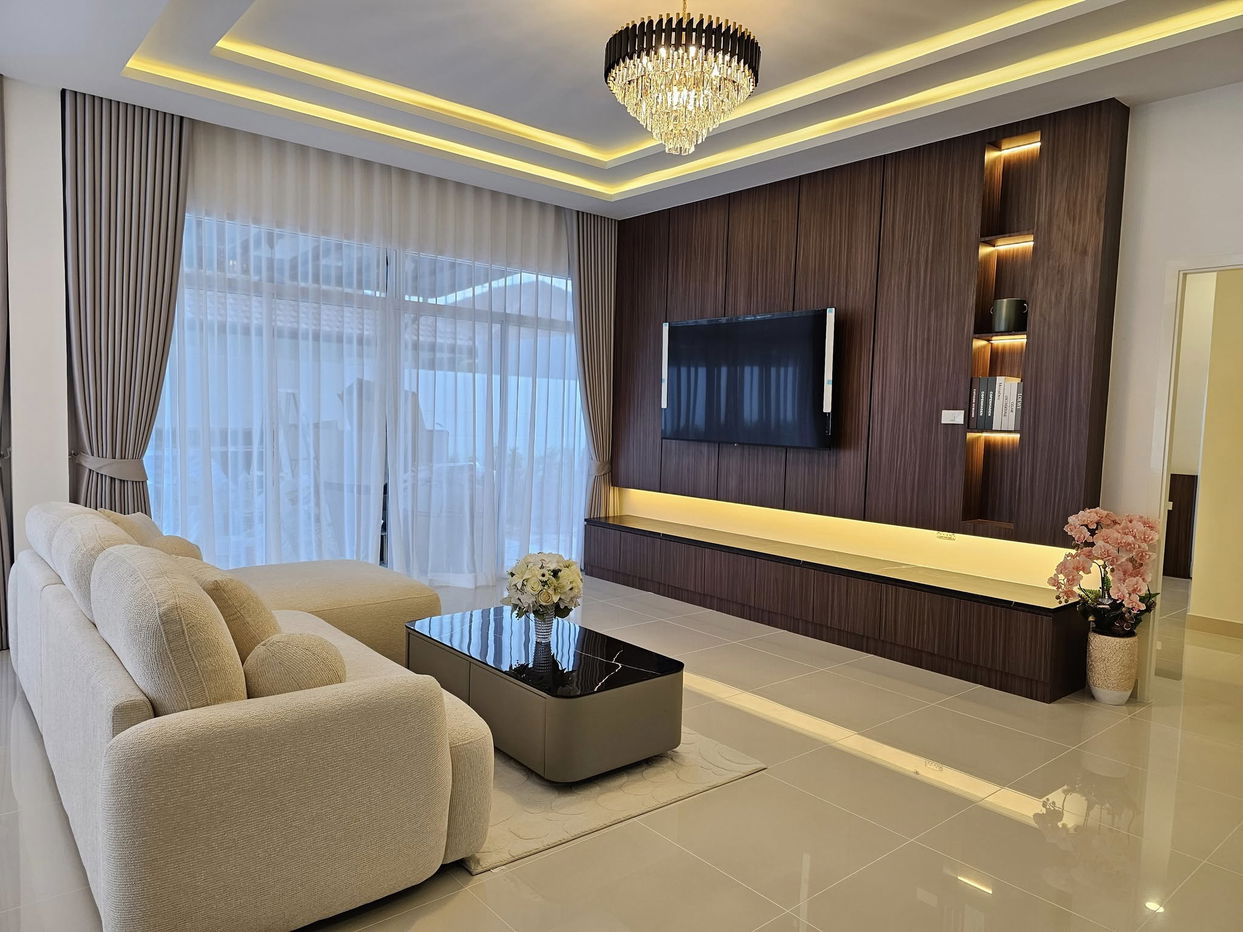 รูป ขายวิลล่าหรู 3 ห้องนอน พร้อมสระว่ายน้ำ – ห้วยใหญ่ - รูปที่ 4/18