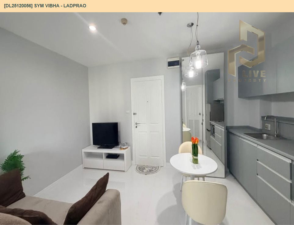 picture DL25120056 Condo for rent, SYM Vibha - Ladprao near BTS Chatuchak park, ready to move in, call urgently 0638692663 LineID @162cjixi - 5/9