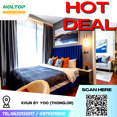 คอนโดให้เช่า : #R8008 🎉 031268  ให้เช่าคอนโด Khun By Yoo (Thonglor)