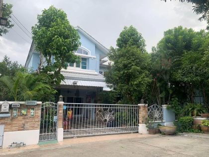 ขายหมู่บ้านมณีรินทร์ มาสเตอร์พีซ รังสิต ปทุมธานี ใกล้ทางด่วนบางพูน 