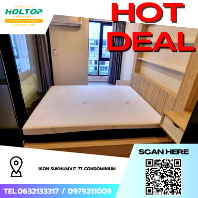 Condos for rent : #Z3454💥 021268 🔥Condo for rent: IKON SUKHUMVIT 77 CONDOMINIUM