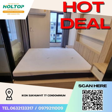 #Z3454💥 021268 🔥ให้เช่าคอนโด IKON SUKHUMVIT 77 CONDOMINIUM