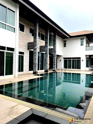 บ้านเดี่ยว บุญถาวร เกษตรนวมินทร์ : Private Nirvana Ladprao ทำเลดีมาก ตรงข้ามเดอะคริสตัล