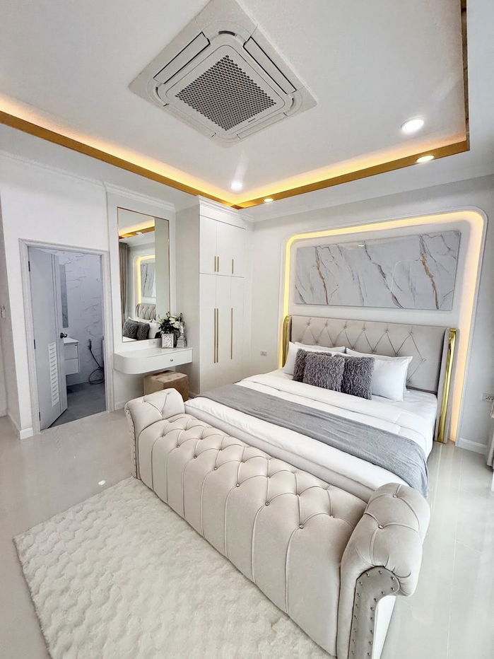 รูป ขายพูลวิลล่าชั้นเดียวสไตล์โมเดิร์นคลาสสิก – ห้วยใหญ่ พัทยา - รูปที่ 9/20