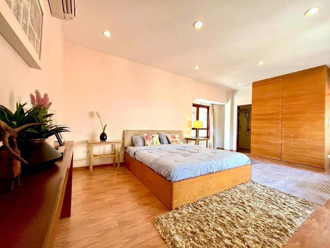 รูป วิลล่าพร้อมสระว่ายน้ำสไตล์ไทย-บาหลีให้เช่า – ทัพพระยา - รูปที่ 9/15