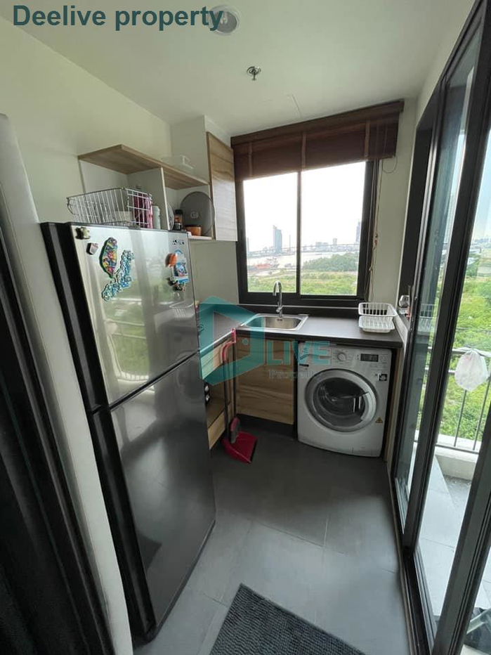 รูป DL101354 ให้เช่าคอนโด ยู ดีไลท์ เรสซิเด้นซ์ ริเวอร์ฟร้อนท์ พระราม 3 (U Delight Residence Riverfront Rama 3) ใกล้ - พร้อมเข้าอยู่ โทรด่วน 0653619502 LineID @534wlwof - รูปที่ 5/5