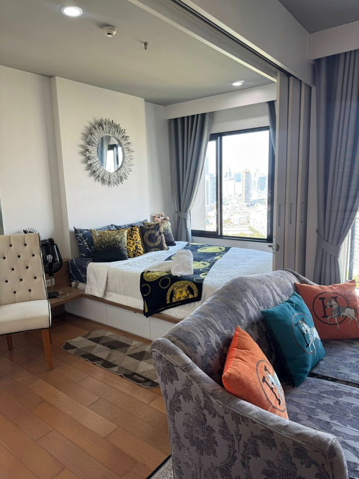 picture BTS On Nut 650 m. Price  18,000 Baht Condo Blocs 77 ( Rental ) - 3/26