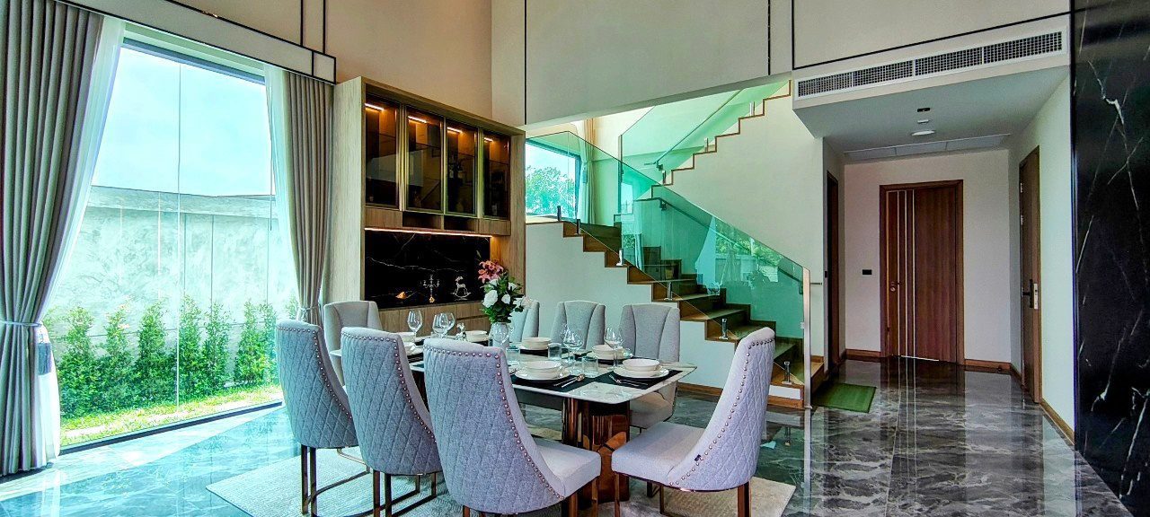 รูป ขายพูลวิลล่า 4 ห้องนอน สไตล์โมเดิร์น ในห้วยใหญ่ - รูปที่ 2/25