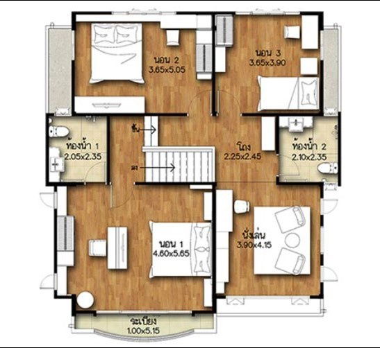 picture Luxury 2-Storey Detached House for Sale | Supalai Ville Phetkasem 69 | Fully Furnished & Move-in Ready! - 5/7