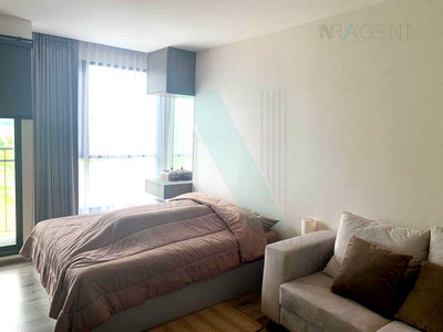 Condos for rent BTS Bearing : For Rent Condo KNIGHTSBRIDGE COLLAGE SUKHUMVIT 107 Building 1, Floor 10,Studio, Room size 24.00 sqm