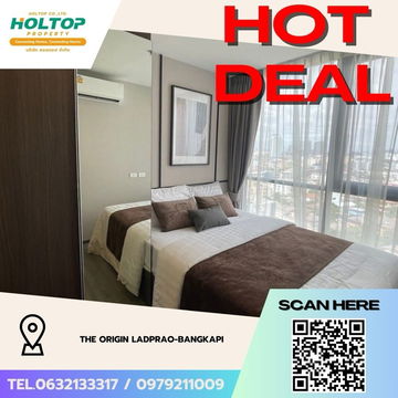 #Z3434💥 021268 🔥Condo for rent: The Origin Ladprao-Bangkapi