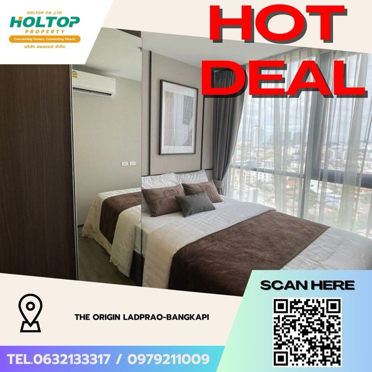 รูป #Z3434💥 021268 🔥ให้เช่าคอนโด The Origin Ladprao-Bangkapi - รูปที่ 1/6