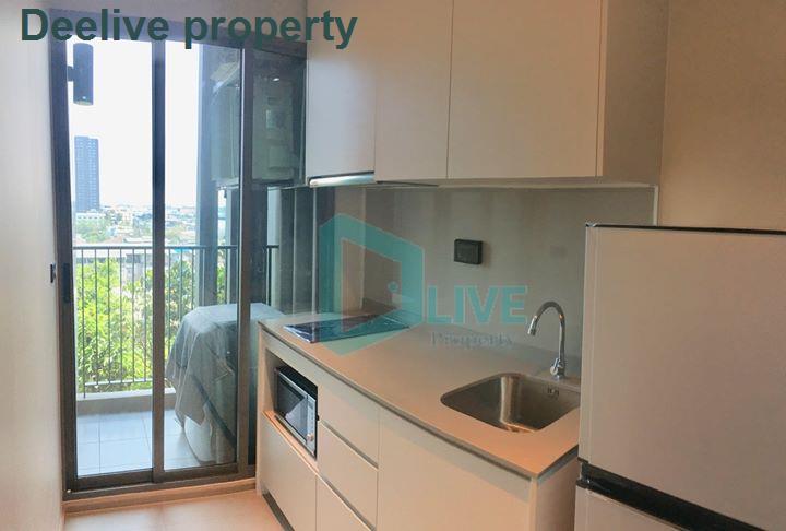 picture DL005980 Condo for rent, Whizdom Station Ratchada - Thapra  near BTS Talat Phlu, ready to move in, call urgently 0638692663 LineID @534wlwof - 6/8