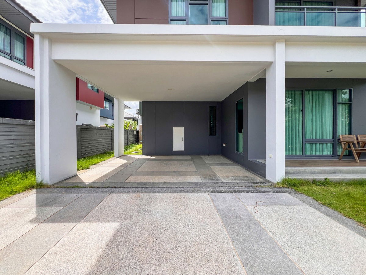 picture Single house for rent ✨ Saransiri Chaiyaphruek-Chaengwattana ✨ 3 bedrooms, 3 bathrooms, fully furnished and equipped with appliances - 3/11