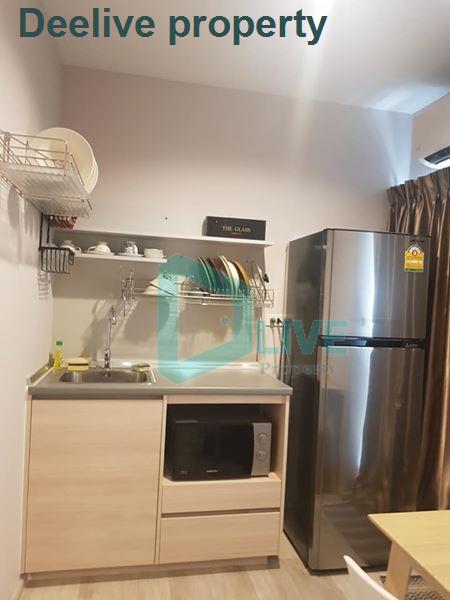 picture DL005745 Condo for rent, Plum Condo Ramkhamhaeng Station near ARL Ramkhamhaeng, ready to move in, call urgently 0638692663 LineID @162cjixi - 7/8