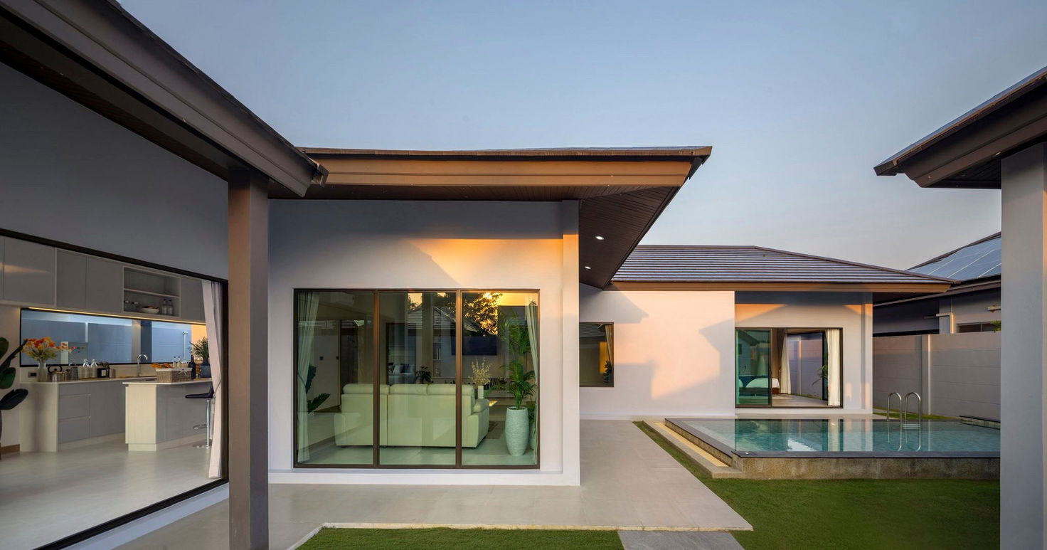 รูป ขายพูลวิลล่าชั้นเดียว ในห้วยใหญ่ - พัทยา - รูปที่ 2/7