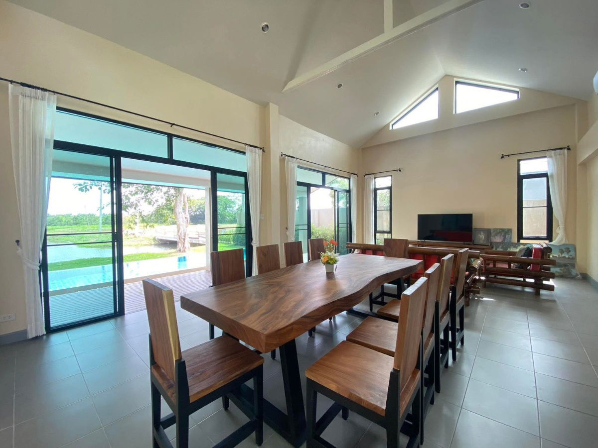 รูป 🌊 ขายบ้านเดี่ยว Pool Villa ริมน้ำ | สารภี เชียงใหม่ - รูปที่ 4/20