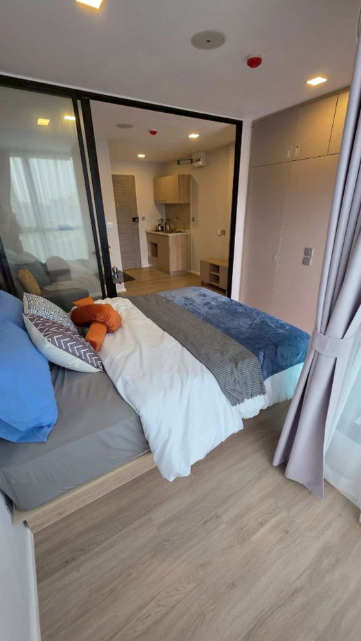 picture ⚡💥 Urgent for rent, Condo Atmoz Ratchada-Huai Khwang, beautifully decorated room, ready to move in, 1 Bed plus 1 bathroom, 24 sq m.🏡 - 3/6