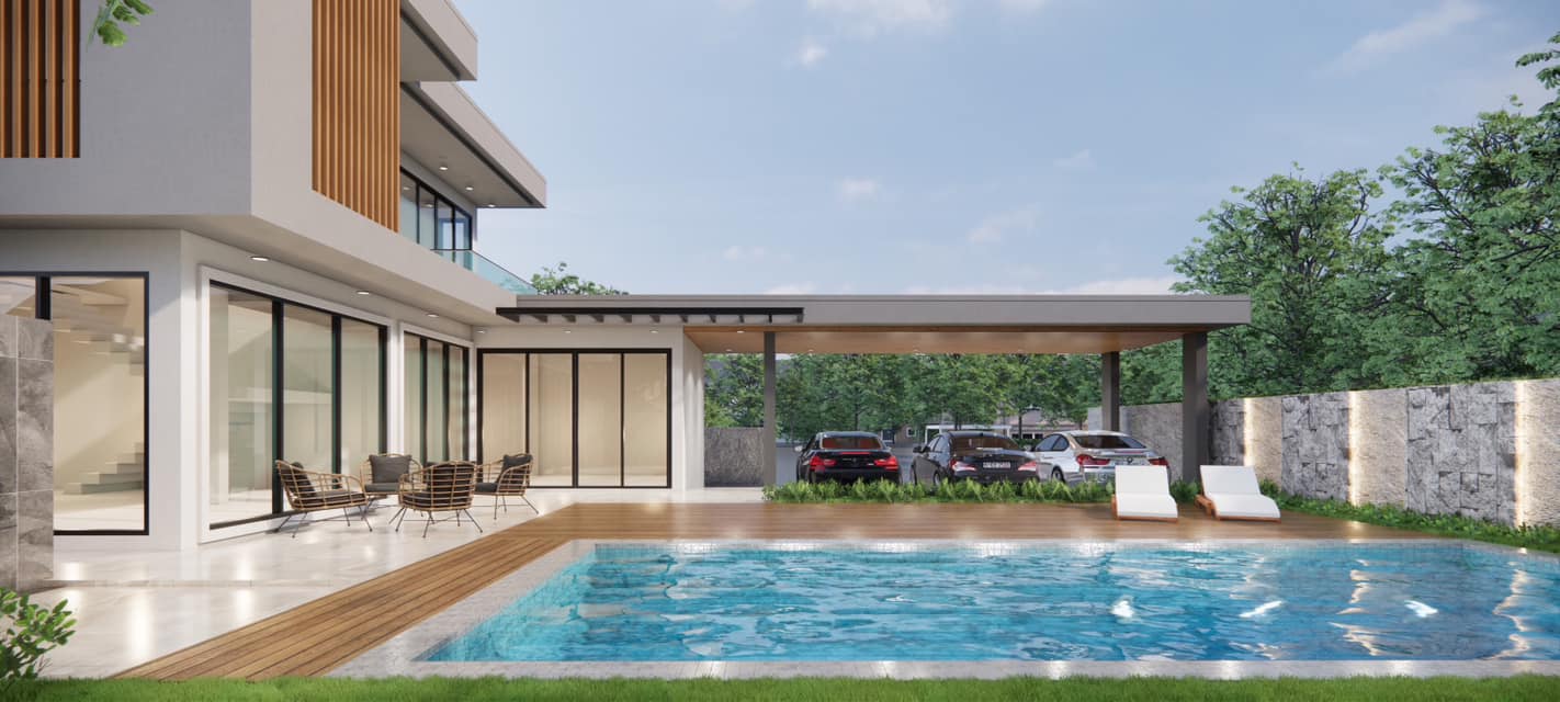 รูป ขายบ้าน 5 ห้องนอนในพัทยาตะวันออก - รูปที่ 2/4