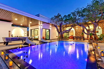 เช่าบ้านเดี่ยว บางละมุง ชลบุรี : 5 Bedrooms Pool Villa in Huay Yai for Rent