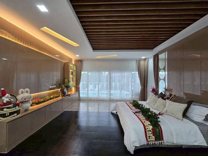 รูป ให้เช่าพลูวิลล่าสุดหรู เขตพัทยา หนองปรือ บางละมุง ชลบุรี  - รูปที่ 9/11