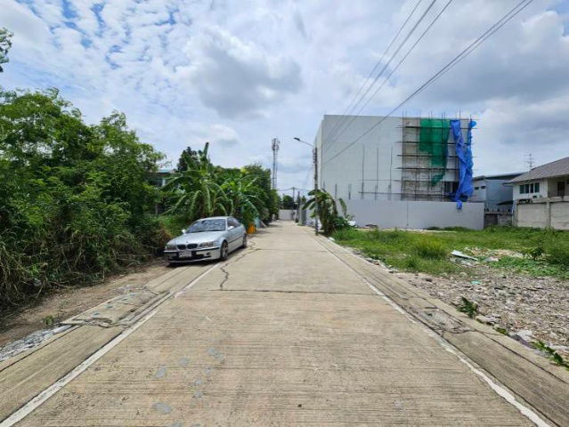 รูป ขายที่ดิน ซอยติวานนท์24 แยก11 ถมแล้วบางส่วน ใกล้สถานีรถไฟฟ้าแคราย - รูปที่ 7/7