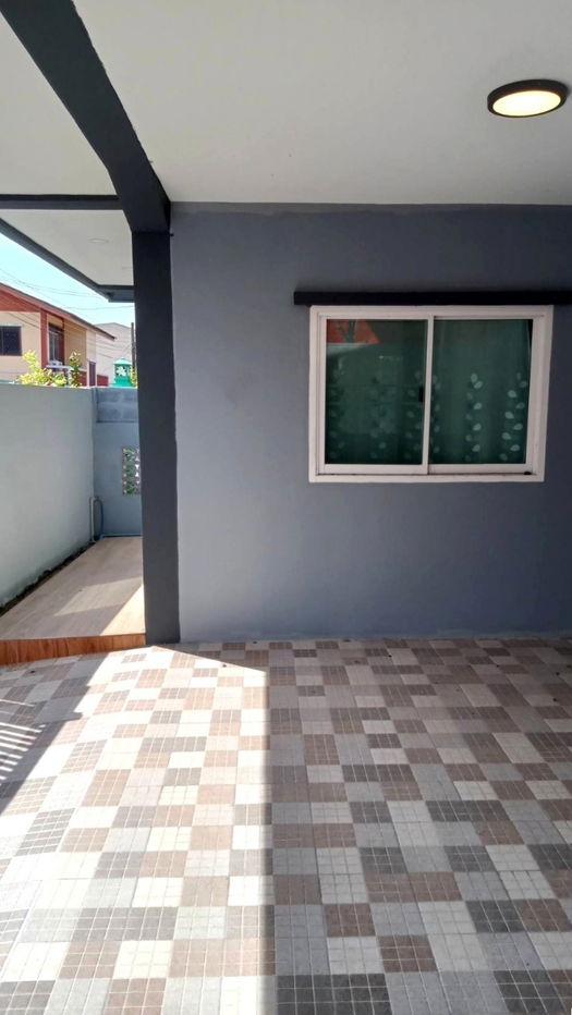 รูป บ้านแฝด สุวินทวงศ์ มีนบุรี  บ้านสร้างเองพร้อมอยู่  ใกล้มีนบุรี  สนใจ  085-318-6868​☎️​ - รูปที่ 4/10