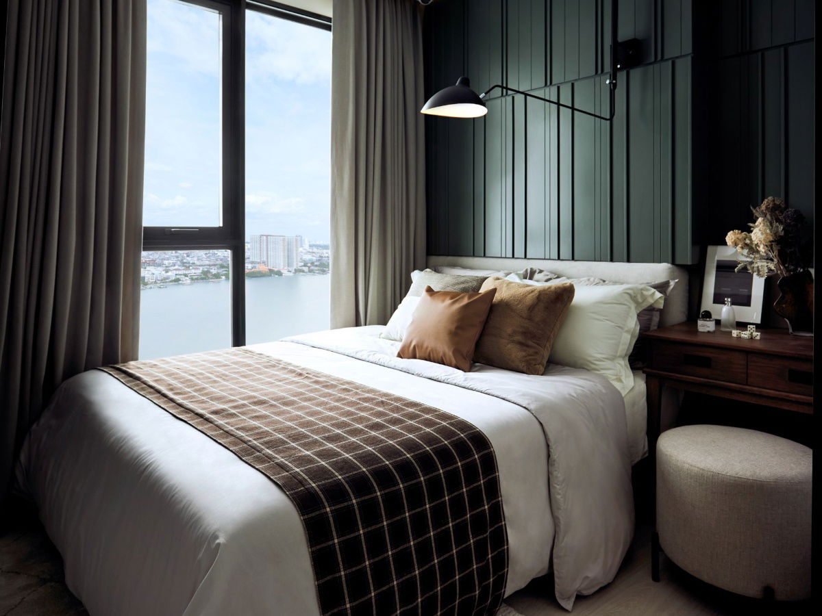 รูป 🔥2นอน ห้องกว้าง วิวแม่น้ำ ขายดาว์นราคาดี คอนโดใหม่ติดริมแม่น้ำ ทำเลดีๆ ใกล้พระราม 3 ,สาทร,Terminal 21 พระราม 3 @ Nue Riverest Ratburana - รูปที่ 4/6