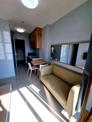 คอนโดให้เช่า : ให้ เช่า คอนโด​ ติด BTS อุดมสุข 1 นอน ​Ideo​ Mix​ Sukhumvit 103 พร้อมเฟอร์ครบ 30.5 ตร.ม​ ชั้น10