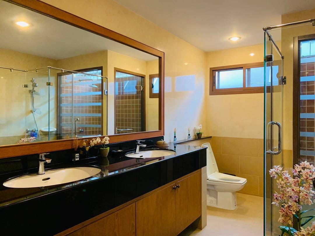 รูป ให้เช่าพูลวิลล่า 3 ห้องนอน 2 ห้องน้ำ กว้างขวาง ในห้วยใหญ่ - รูปที่ 9/9