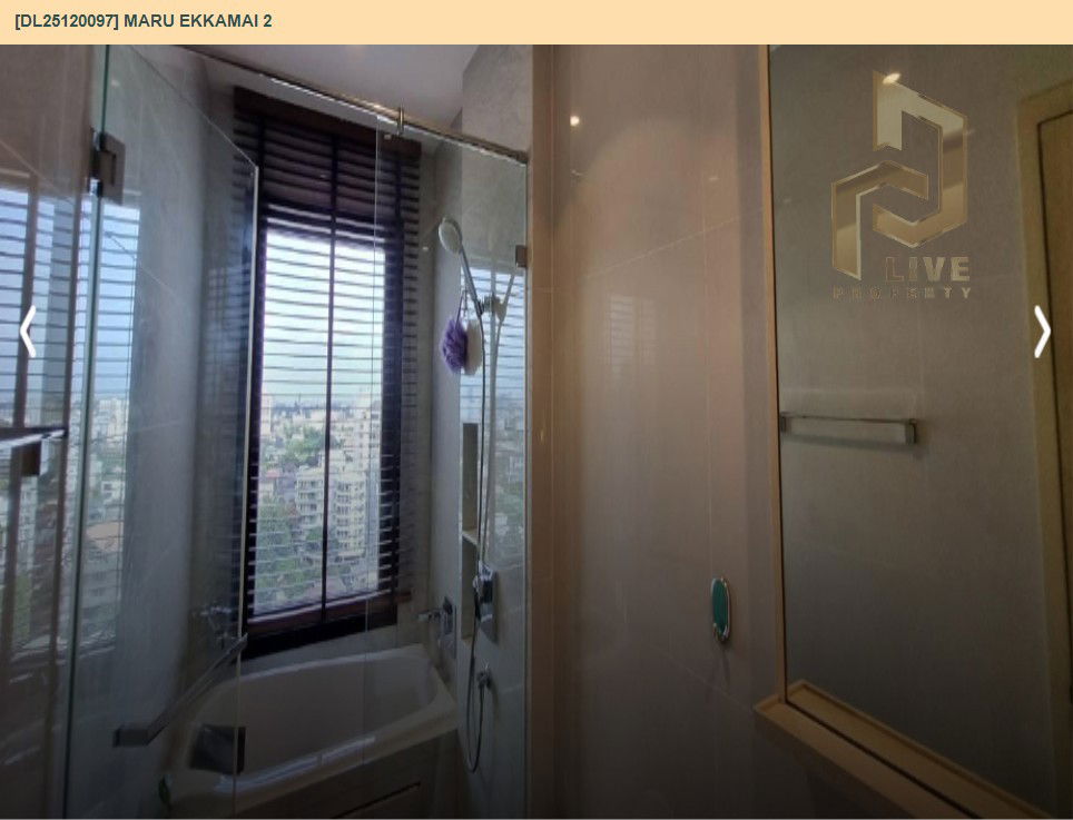 picture DL25120097 Condo for rent, MARU EKKAMAI 2 near BTS Ekkamai, ready to move in, call urgently 0638692663 LineID @655ebbvc - 10/11