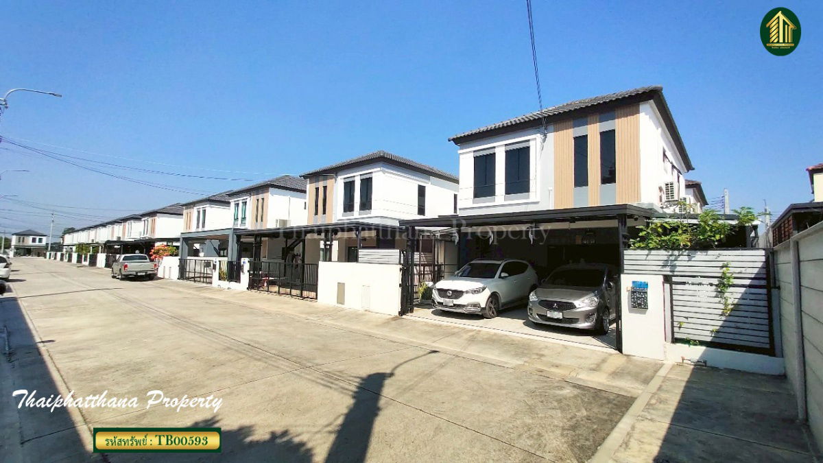 รูป บ้านพฤกษา ศรีนครินทร์-บางนา หลังมุม ต่อเติมตกแต่งเฟอร์นิเจอร์พร้อมเข้าอยู่ - รูปที่ 15/15