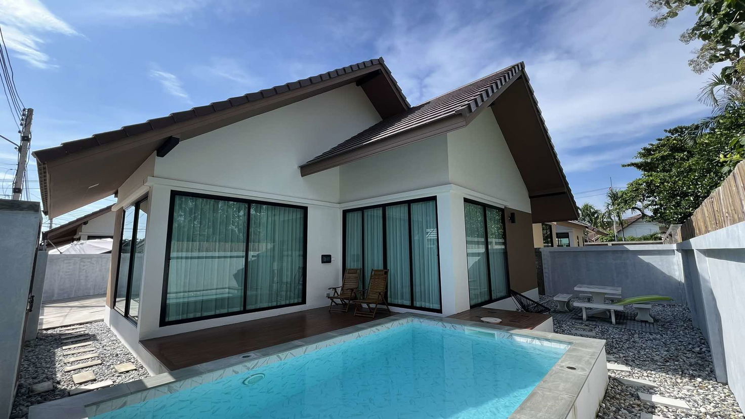 รูป ขายบ้านเดี่ยว 2 ห้องนอน ในห้วยใหญ่ - รูปที่ 1/12