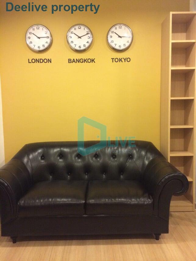 picture DL008690 Condo for rent, The Base Rama 9 - Ramkhamhaeng near ARL Ramkhamhaeng, ready to move in, call urgently 0638692663 LineID @534wlwof - 1/8