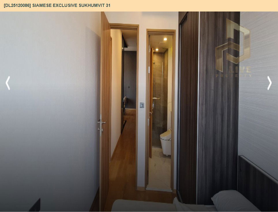 picture DL25120086 Condo for rent, Siamese Exclusive Sukhumvit 31 near BTS Phrom Phong, ready to move in, call urgently 0638692663 LineID @655ebbvc - 10/11