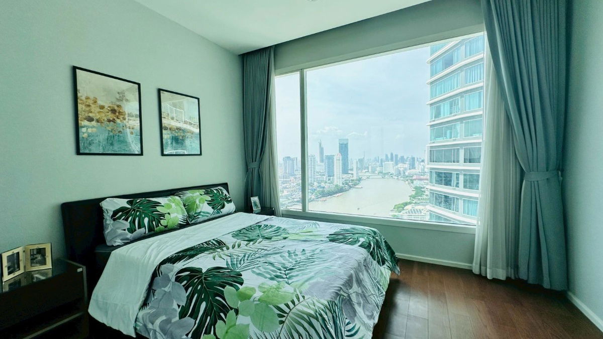 picture LTHC13703 – Condo for Rent | Menam Residences | 160 sqm | 3 Beds 4 Baths | Near BTS Saphan Taksin | 120K/Month  - 3/13