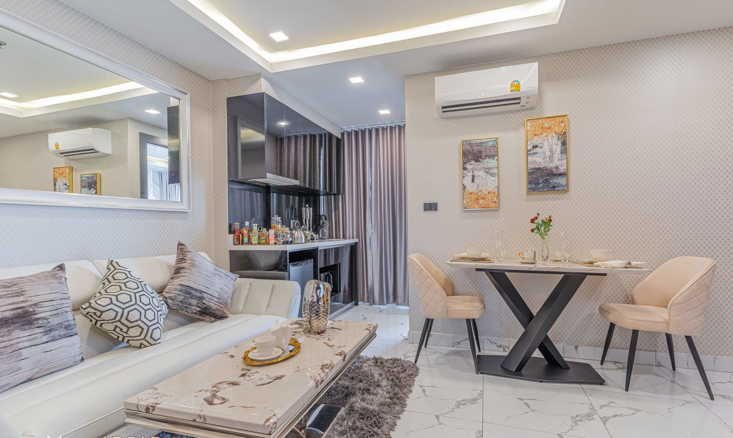 รูป ขาย 2 ห้องนอน อาคาเดีย มิลเลนเนียม ทาวเวอร์ - รูปที่ 3/10