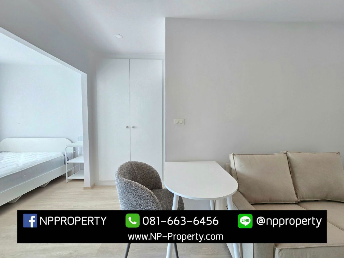 รูป 💥 คอนโดเอิร์นอมตะนคร ตึก A1 ชั้น 5  💸 ราคาเช่าเพียง 6,500 บาท/เดือน  ✨ ห้องสวย พร้อมอยู่ทันที - รูปที่ 11/14