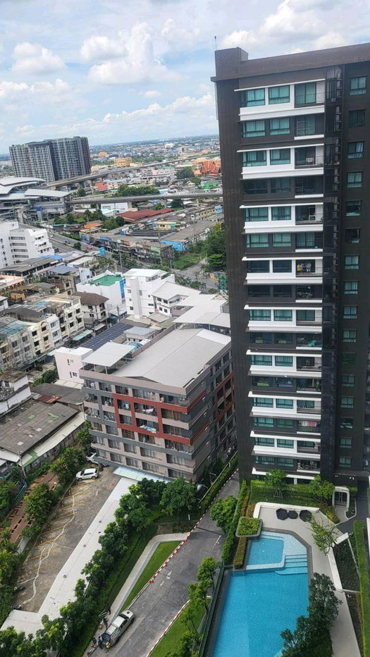 picture ✨ 2-bedroom condo for rent at Parkland Phetkasem-Tha Phra, 47 sq m, 20th floor, only 21,000 baht 🏡💖 - 7/12