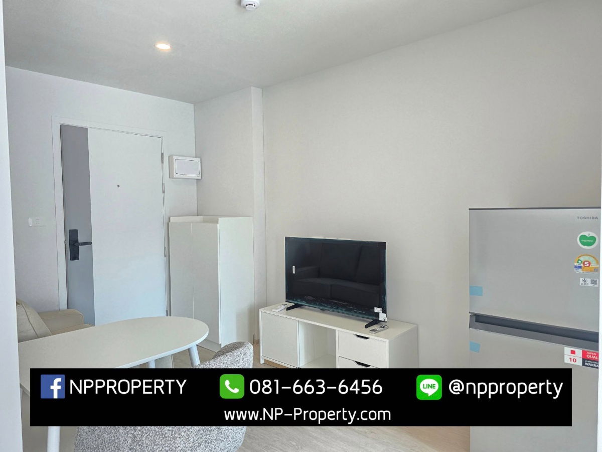 รูป 💥 คอนโดเอิร์นอมตะนคร ตึก A1 ชั้น 5  💸 ราคาเช่าเพียง 6,500 บาท/เดือน  ✨ ห้องสวย พร้อมอยู่ทันที - รูปที่ 1/14